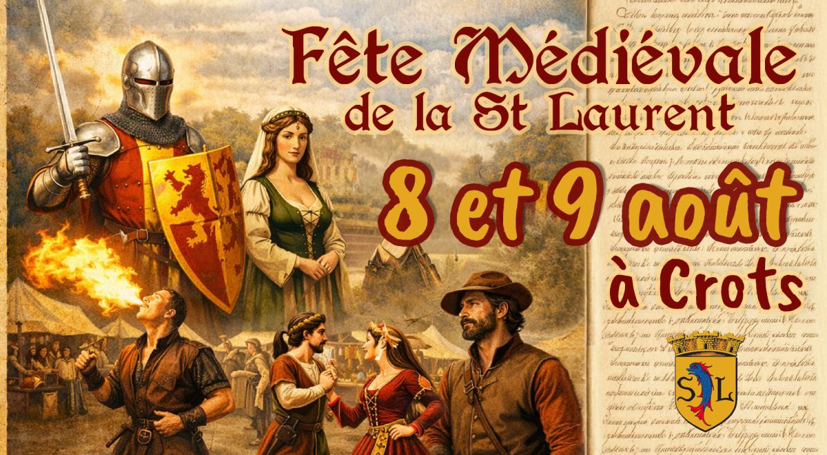 Fête médiévale de la St-Laurent_Crots - Fête médiévale de la St-Laurent_Crots