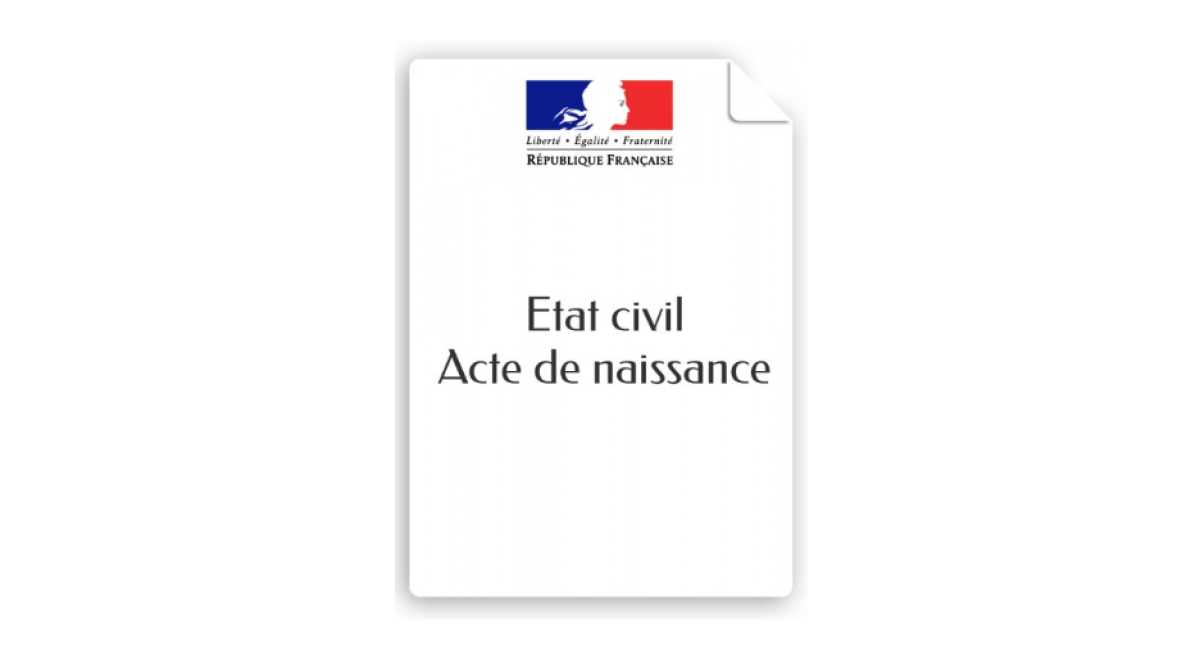 Acte de naissance
