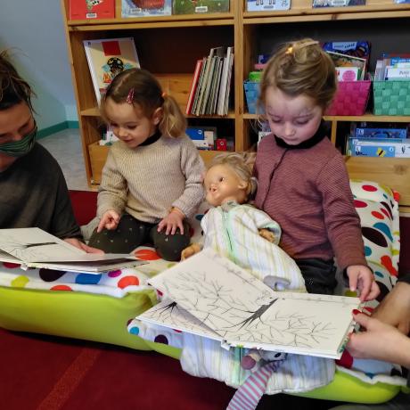 Lecture d'albums magiques en famille