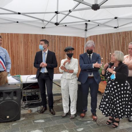 Inauguration de la salle &quot;Maud Fontenoy&quot;
