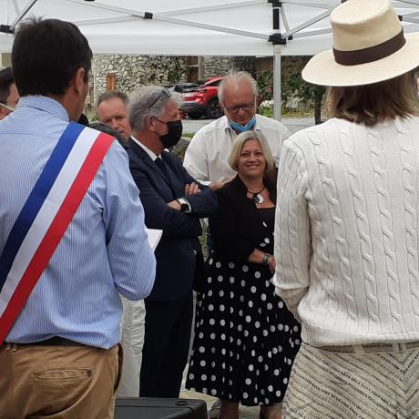 Inauguration de la salle &quot;Maud Fontenoy&quot;