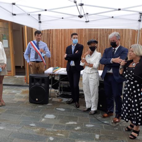 Inauguration de la salle &quot;Maud Fontenoy&quot;