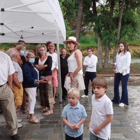 Inauguration de la salle &quot;Maud Fontenoy&quot;