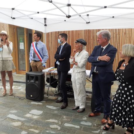 Inauguration de la salle &quot;Maud Fontenoy&quot;