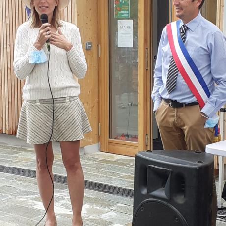 Inauguration de la salle &quot;Maud Fontenoy&quot;