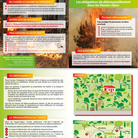Prévention des incendies de forêts