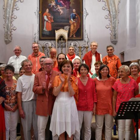Chorale à l'église