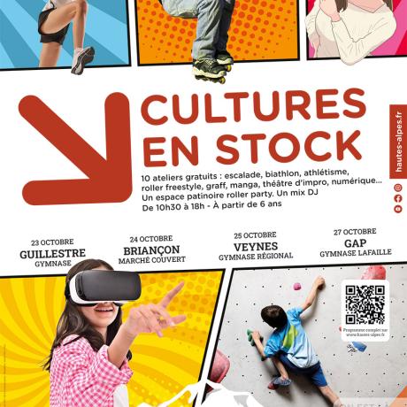 Affiche Cultures en stock 2023