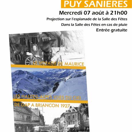 Affiche 'le voyage de Maurice'