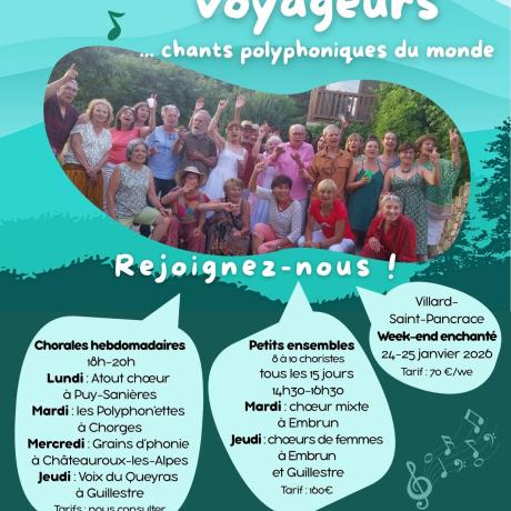 Les Choeurs Voyageurs 2025 2026 Les Choeurs Voyageurs 2025 2026