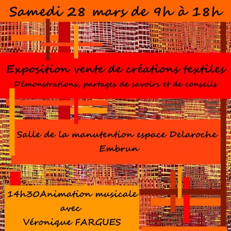 Affiche journée textiles 2026