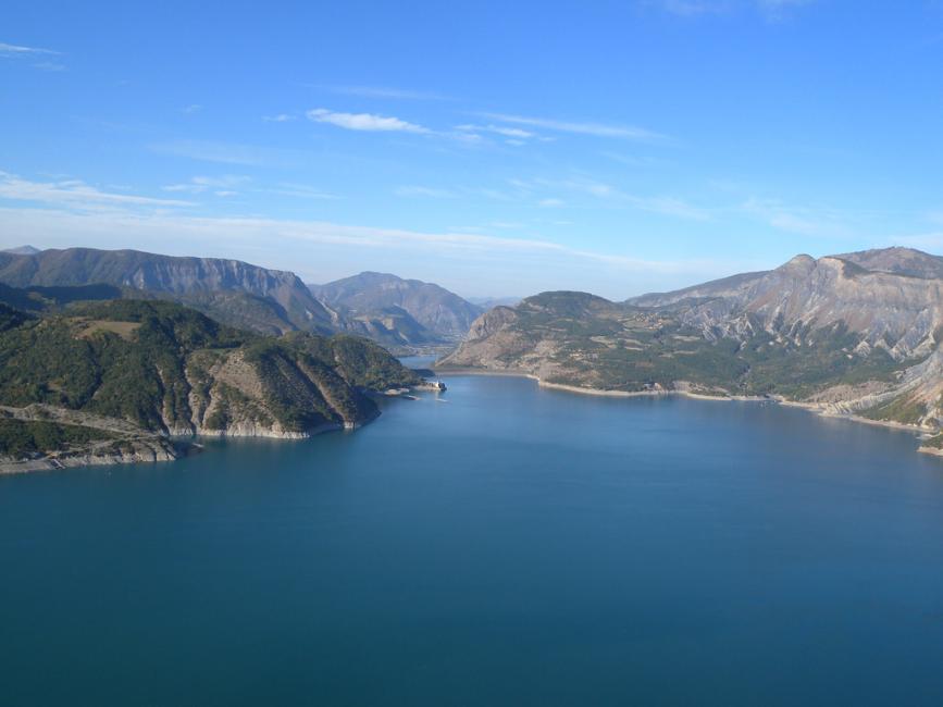 lac de Serre-Ponçon lac de Serre-Ponçon