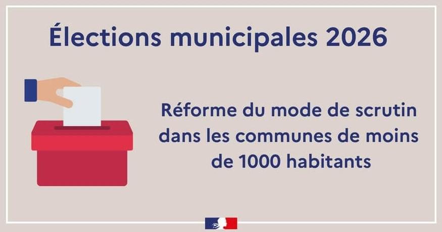 Elections municipales 2026 scrutin