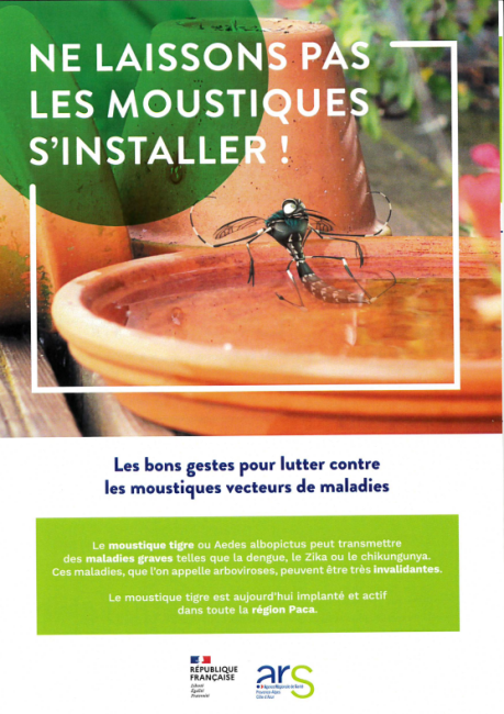 Ne laissons pas les moustiques s'intaller