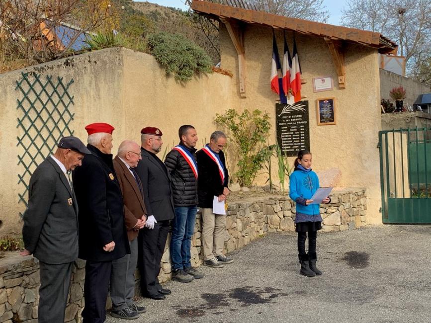 Commémoration du 11 novembre 2