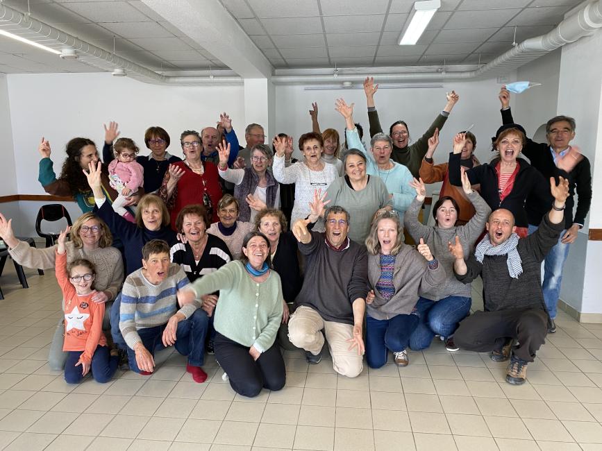 Les 3 choeurs Direction Colette Villemin