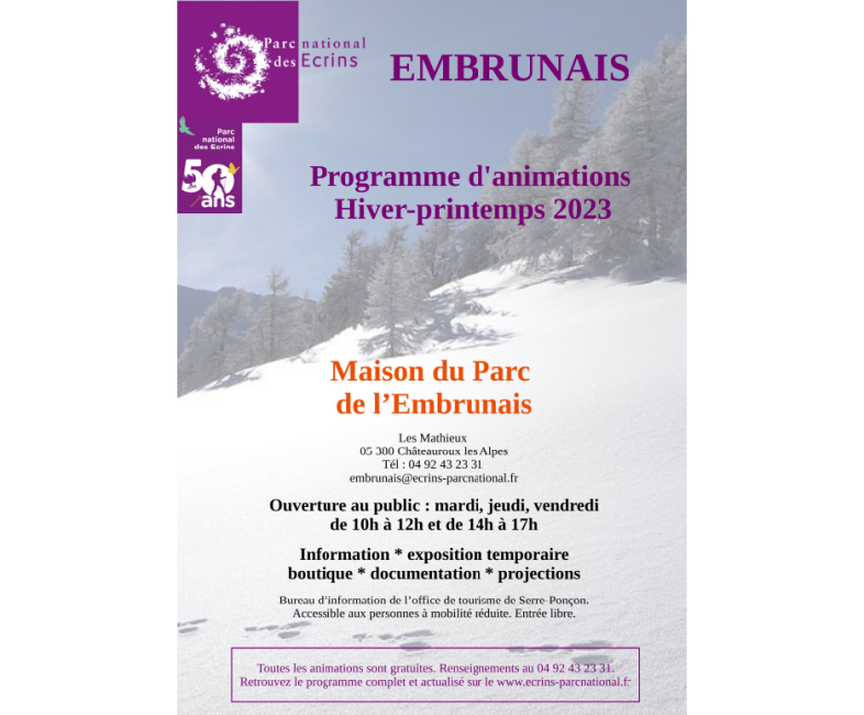 Programme hiver-printemps