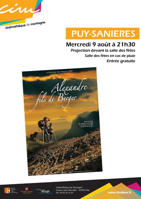 Affiche cinéma plein air