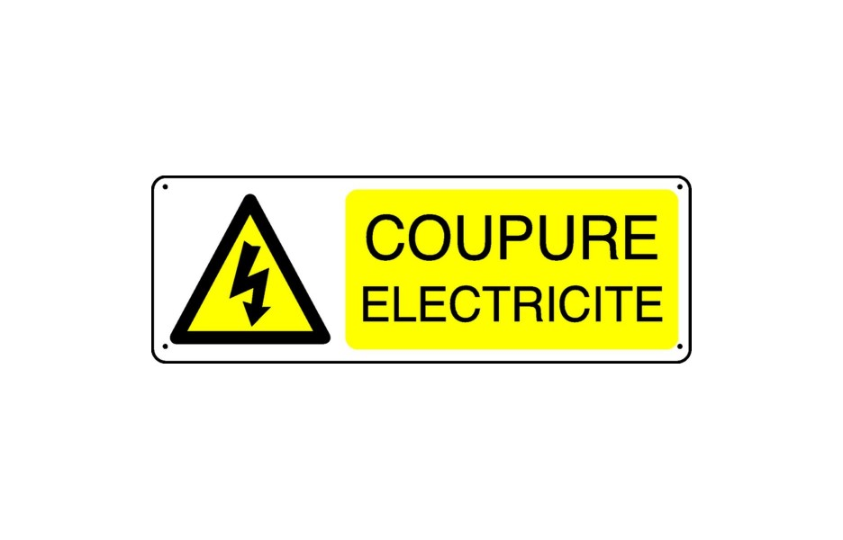Coupure électricité Coupure électricité