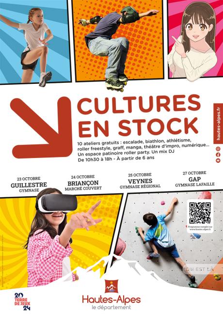 Affiche Cultures en stock 2023