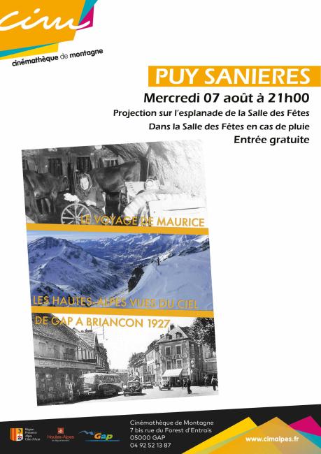 Affiche 'le voyage de Maurice'