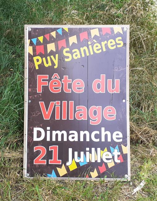 Affiche fête du village 2