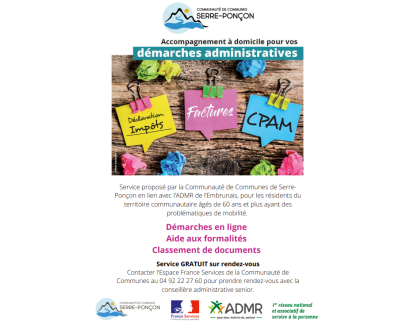 Démarches administratives séniors