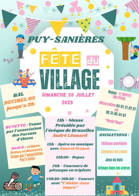 Flyer fête du village définitif