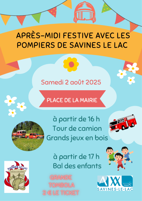 Après-midi festive Savines 2 août