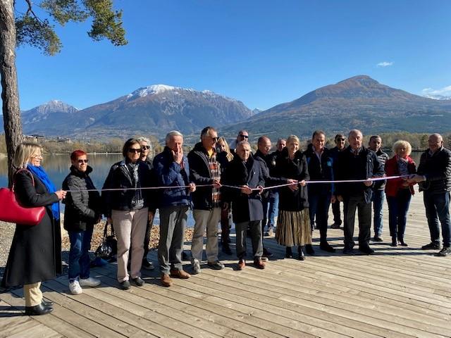 Inauguration ponton CNA